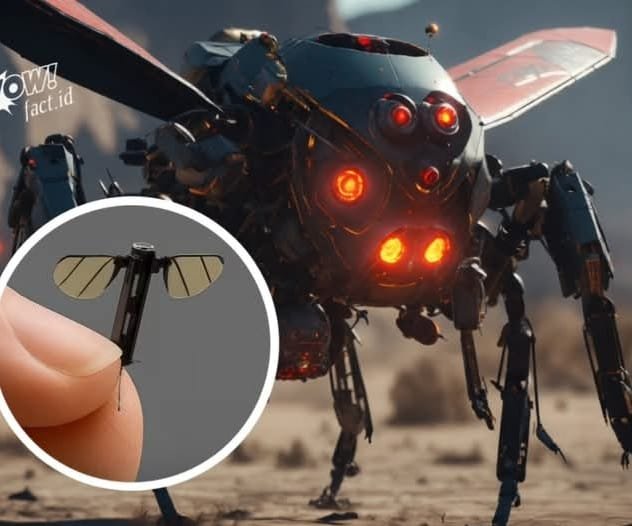 China Buat Drone Seukuran Nyamuk
